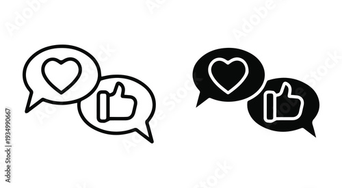 Social Media Web Icon Set