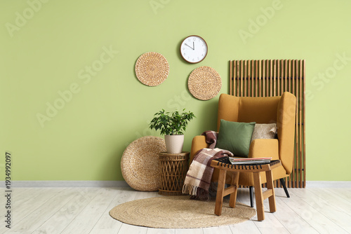 Interior of living room wit...