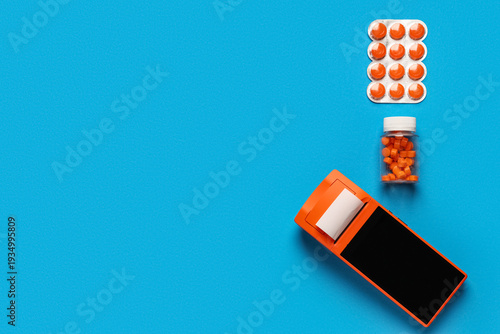 Payment terminal with pills...