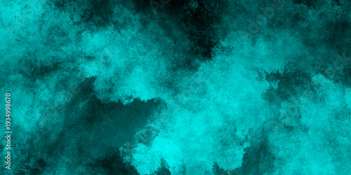 spectacular abstract white smoke isolated color blue background .Black and blue smoke aquarelle smudge illustration smooth grungy smokey . Abstract Painted Illustration. Brush stroked painting.