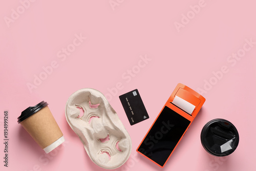 Payment terminal with coffe...