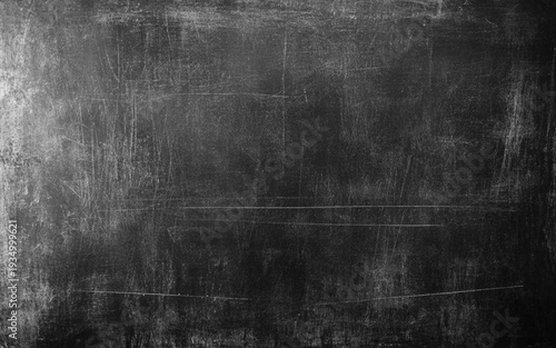 Chalkboard classroom school education. Close up of a black dirty chalkboard. 