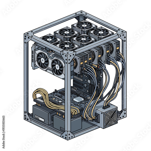 High Performance Computing Server Cabinet