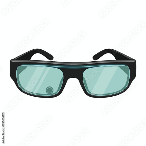 Modern Digital Sunglasses with UV Protection for Outdoor Activities