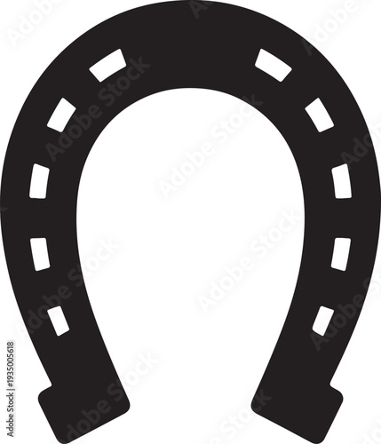 Lucky Horseshoe Symbol Good Fortune Icon,Horseshoe Luck Sign Vintage Good Luck Vector