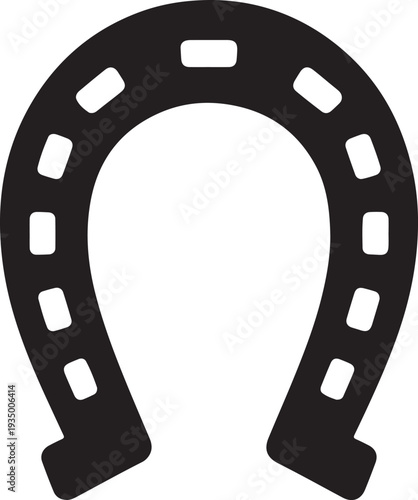 Lucky Horseshoe Symbol Good Fortune Icon,Horseshoe Luck Sign Vintage Good Luck Vector