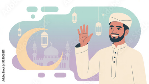 Earth day green think 2026 poster with forest in a bottle and recycling symbol