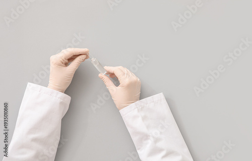 Female doctor's hands with ...