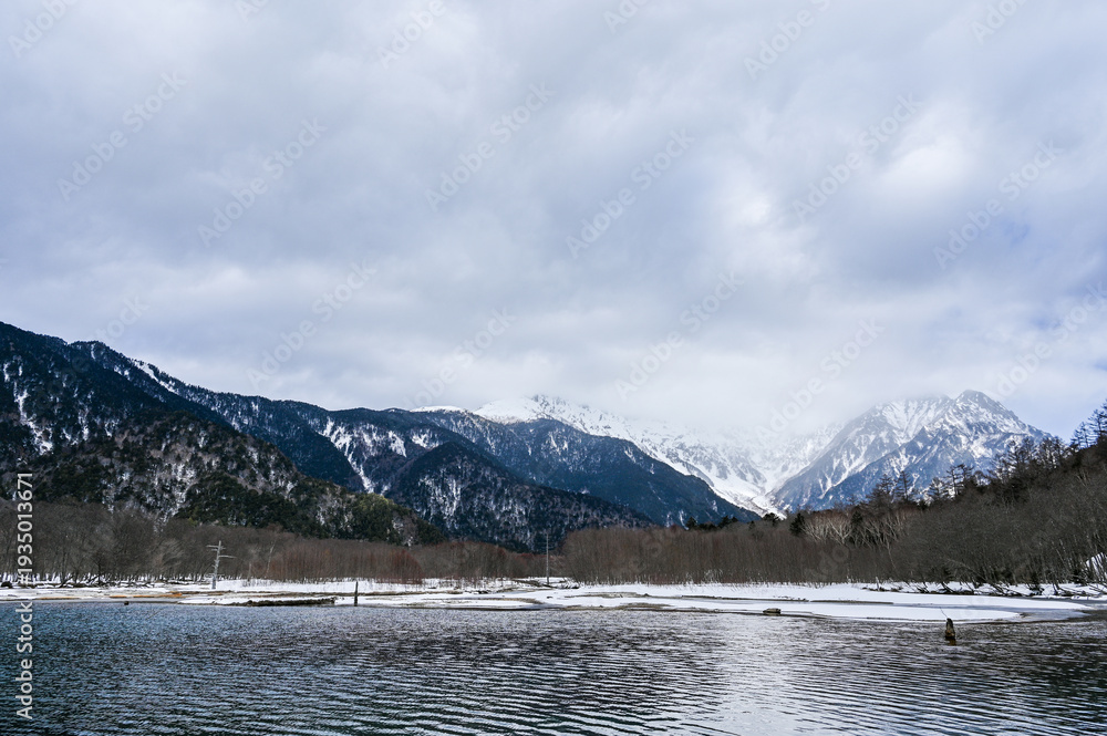 custom made wallpaper toronto digital冬の日本長野県の上高地