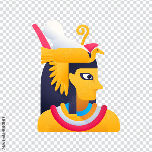 Mut Egyptian Goddess Mother Icon