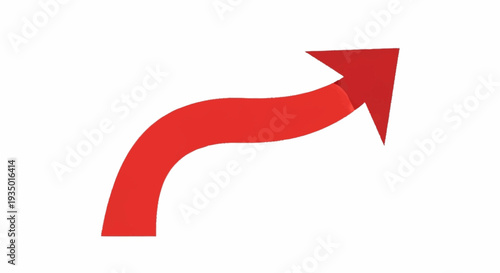 Red curved arrow pointing upwards and to the right.