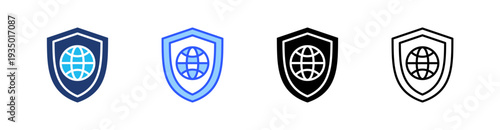 Environment Protection Multi Style Icon Set Vector 