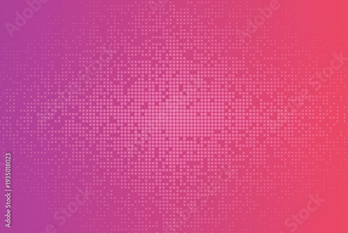 Vibrant color transition from deep purple to bright pink with a subtle halftone dot pattern