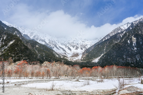 Wallpaper Mural 冬の日本長野県の上高地 Torontodigital.ca