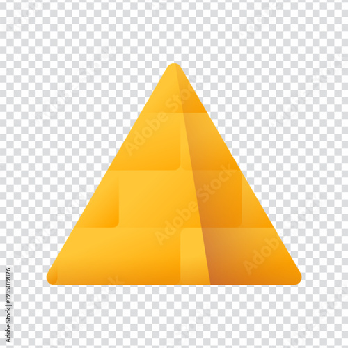 Pyramid Egyptian Landmark Icon