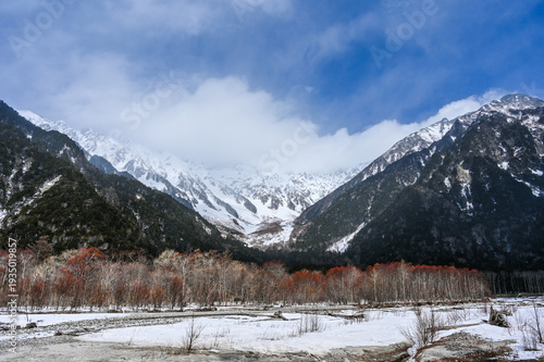 Wallpaper Mural 冬の日本長野県の上高地 Torontodigital.ca