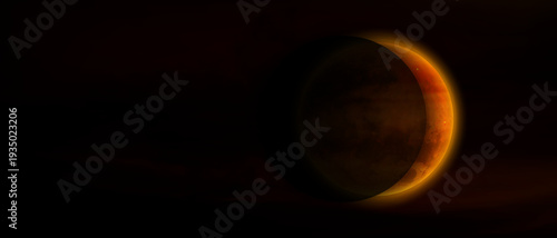 A lunar eclipse is a natural phenomenon in the solar system
