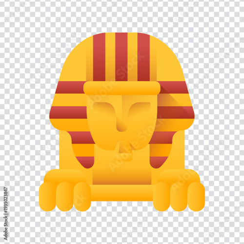 Sphinx Egyptian Monument Icon