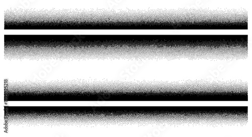 Lines gradient black and white with halftone dots and shading effect featuring abstract, background, texture with