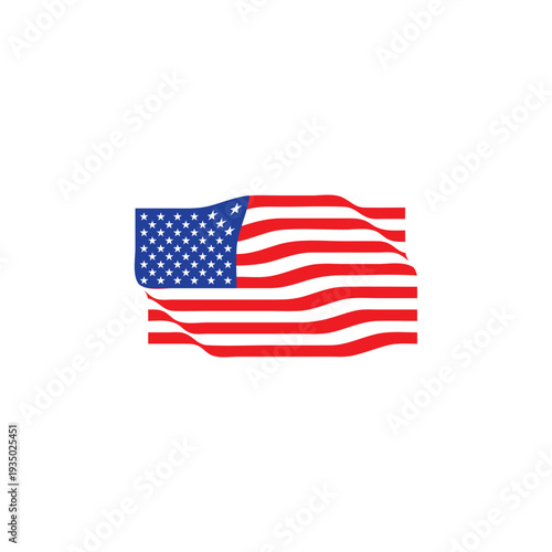 American flag illustration
