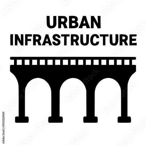 Modern bridge symbolizing urban infrastructure and connectivity in a city environment