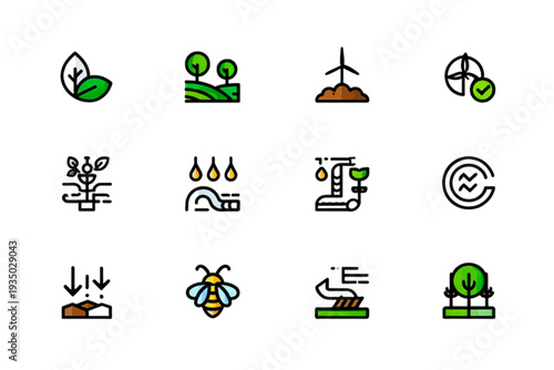 set of icons for web design