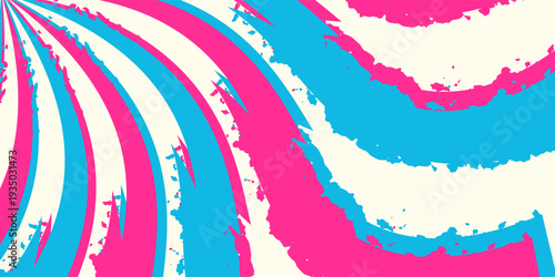 sublimation jersey design pink blue swirl arrow brush retro livery stripes vector grunge striking swirl pattern