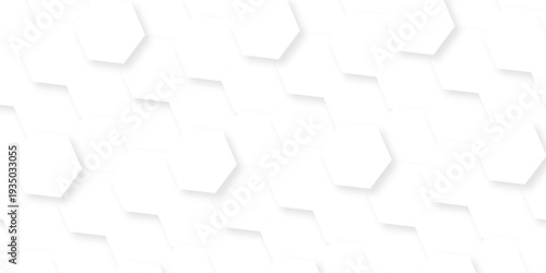 Modern abstract vector polygonal pattern. Abstract background with hexagon. Hexagon abstract background. Surface polygon pattern with glowing hexagon paper texture and futuristic business.