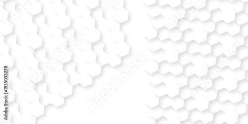 Modern abstract vector polygonal pattern. Abstract background with hexagon. Hexagon abstract background. Surface polygon pattern with glowing hexagon paper texture and futuristic business.