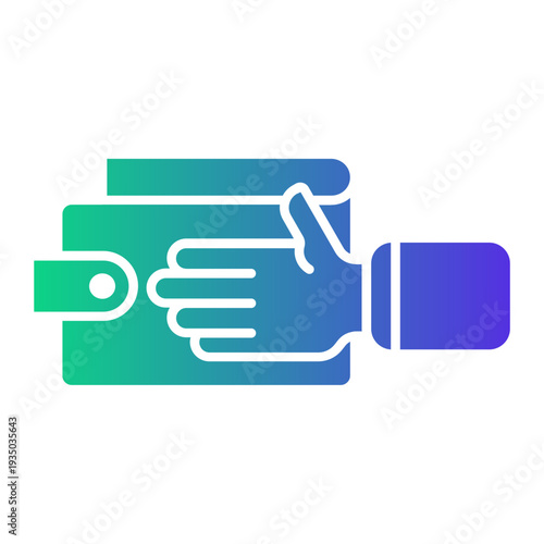 digitalization Gradient icon