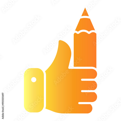 pencil Gradient icon