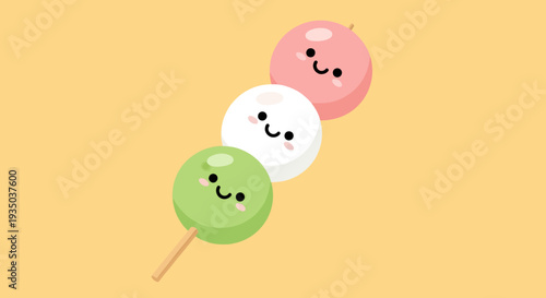 Cute Dango Dessert