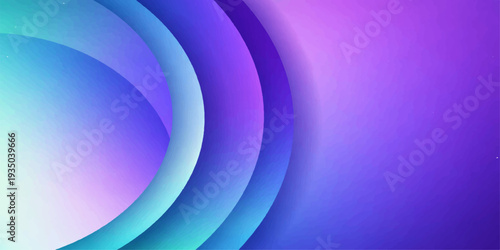 An abstract blue background with lines features a colorful gradient wave and purple light swirls in a creative vector illustration pattern
