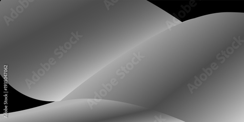 black background with dynamic curve line elegant graphic design element decoration.vector eps10