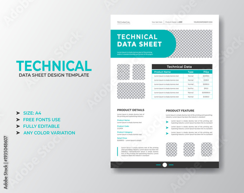 Technical Data Sheet Design