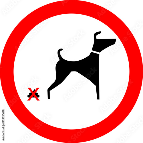 no dogs sign