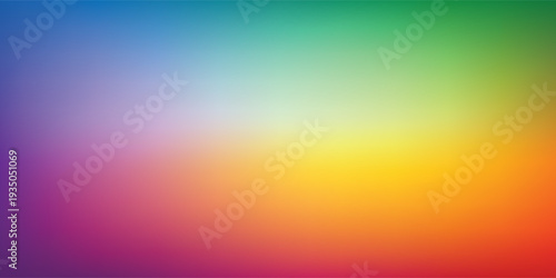 Vibrant Rainbow Gradient Pixelated Background.
