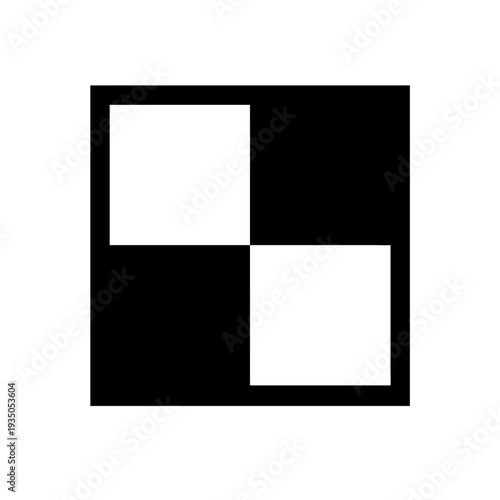 Chess Board Thin Icon