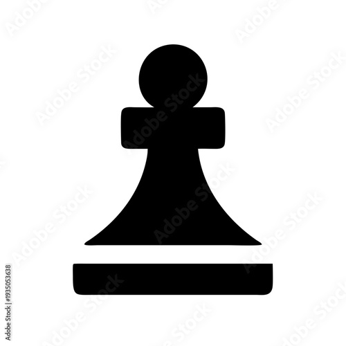 Chess Thin Icon