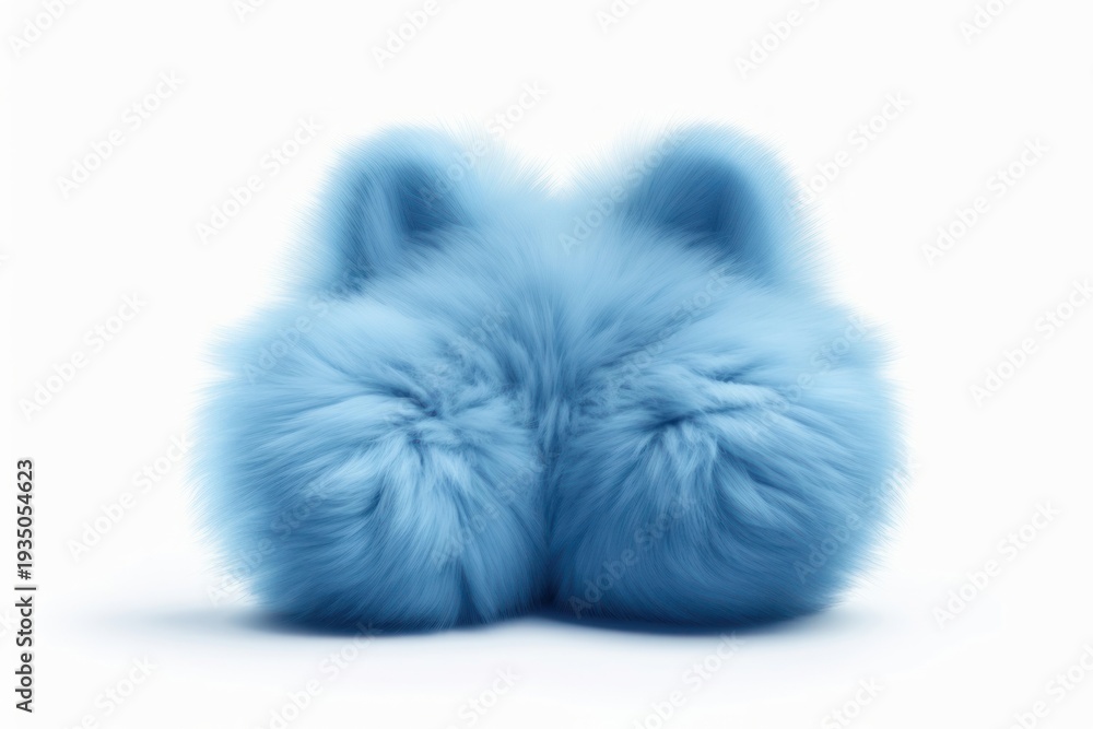 Naklejka premium Dog show paw fur mammal white.