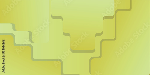Abstract yellow gradient background with layered rounded shapes creating a modern and dynamic visual effect.