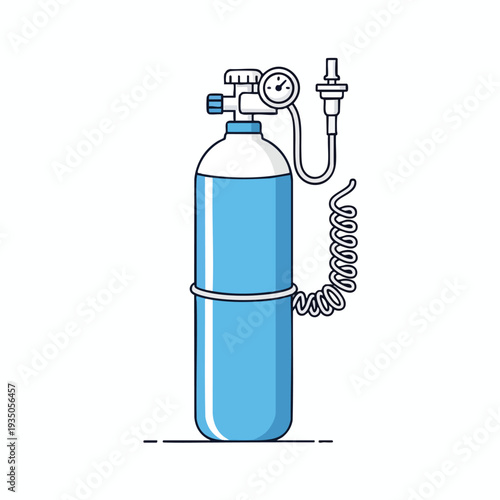 Medical Oxygen Cylinder for Healthcare and Emergency Use