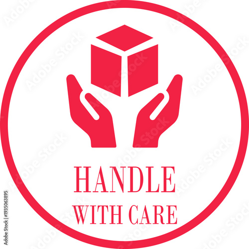 Fragile icon collection group with broken glass symbol, cracked surface warning sign, delicate package label, caution mark, shipping protection emblem, safety indicator vector.