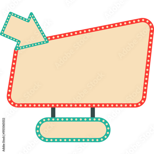 Retro Sign Illustration