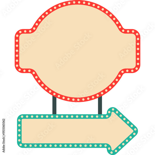 Retro Sign Illustration