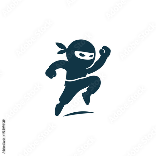 Ninja Jumping Logo