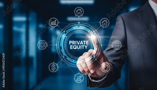 Private Equity Investment Network on Digital Interface