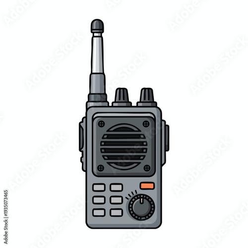 Professional Portable Walkie Talkie Radio for Communication and Security