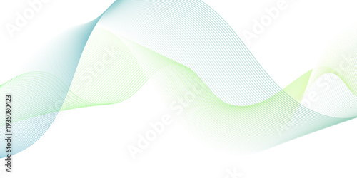 Dynamic minimal smoke sound line. Energy abstract smooth colorful gradient frequency isolated element creative blend. Science tech swirls with thin twisted connected vibration simple grid.