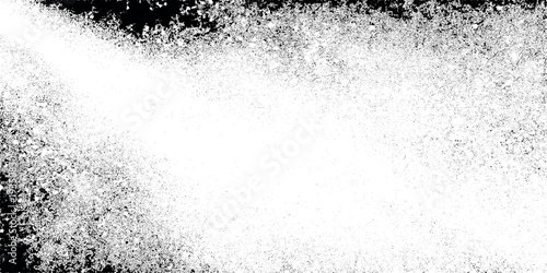 Black and white grunge dust and grain texture distorted overlay retro texture template edges and aged effect grange urban backgrounds street art distress overlay.